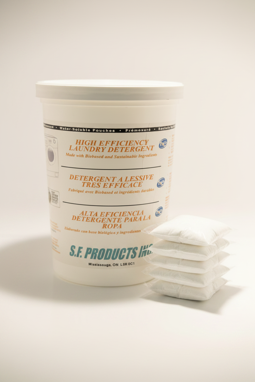 Biobased High Efficiency Laundry Detergent